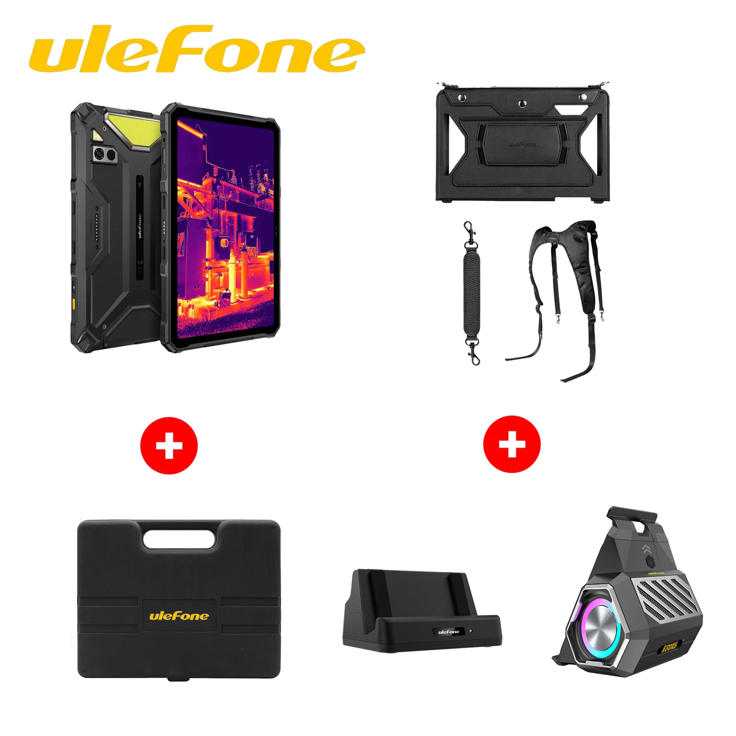 Armor Pad 4 Ultra Thermal + Kit de sonido + Armor Holster Pro + Base de carga de escritorio de 10 W